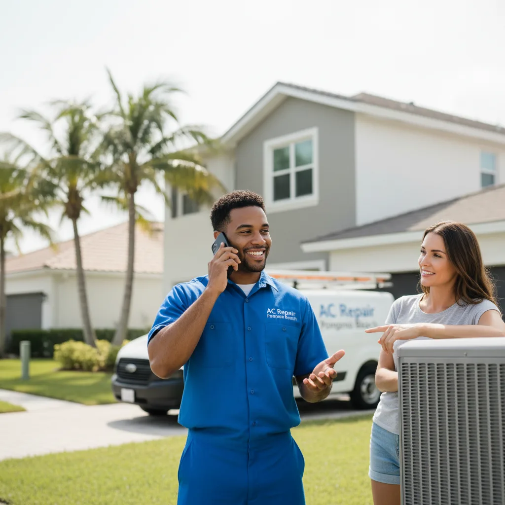 AC Repair Pompano Beach customer support in Garnett